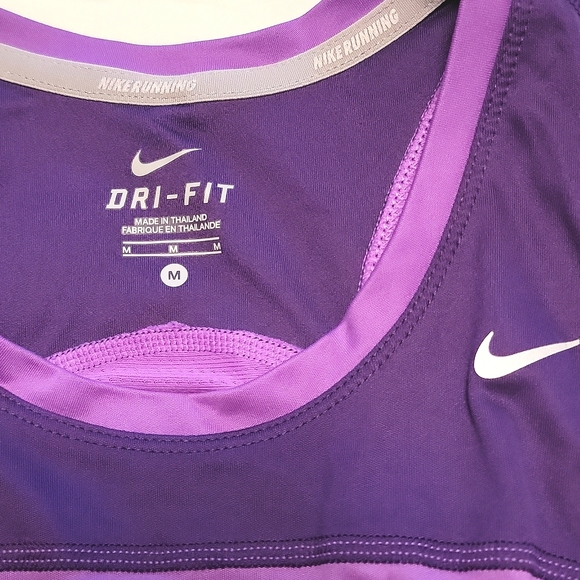 🌴 Nike Purple Dri-Fit Workout Top 💜 - Picture 3 of 7